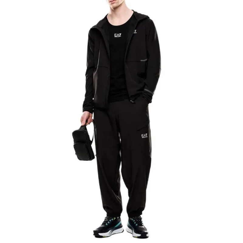 EMPORIO ARMANI Logo print Track Pants-1