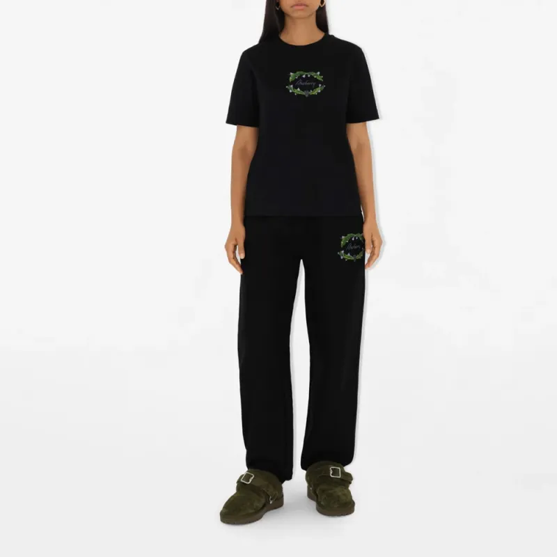 Burberry Logo embroidered Track Pants-1