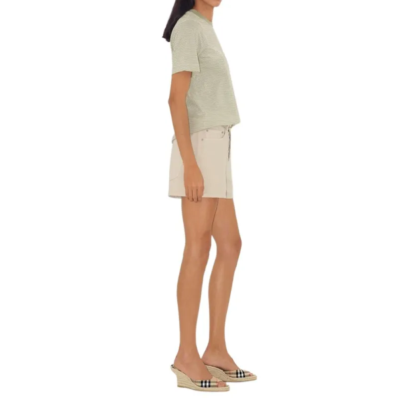 Burberry Regular T Shirt Women's Green-3