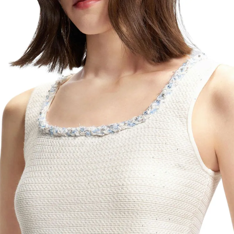 KARL LAGERFELD SS25 Tank Top Women's White-6