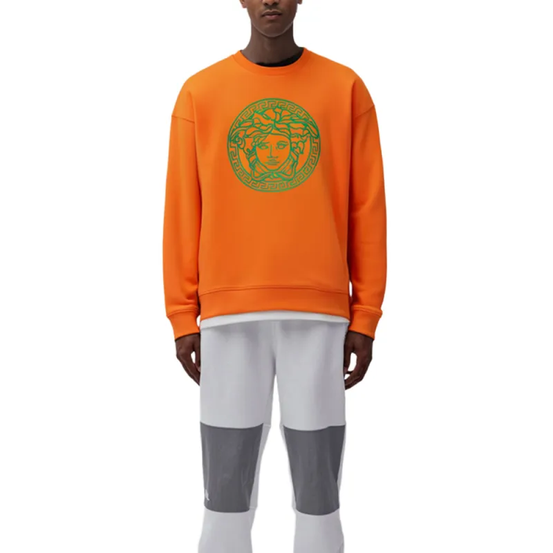 VERSACE Sweatshirts Men Orange-2