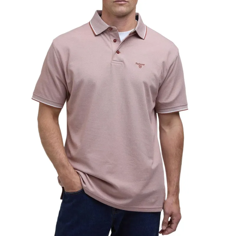 BARBOUR Polo Shirts Men Pink-2