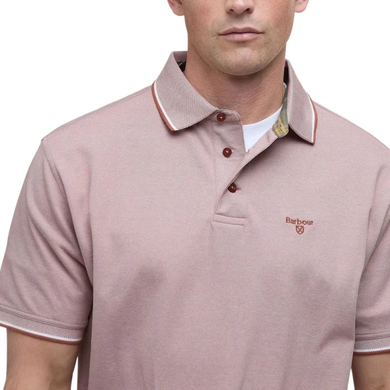 BARBOUR Polo Shirts Men Pink-4