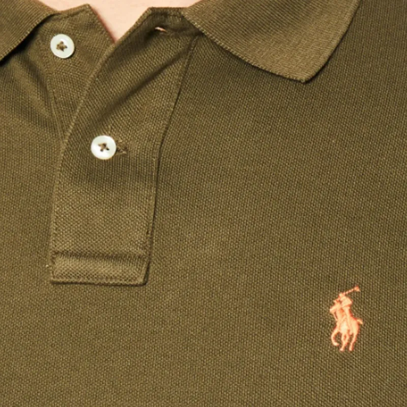 Polo Ralph Lauren Polo Shirt Men's Olive-4