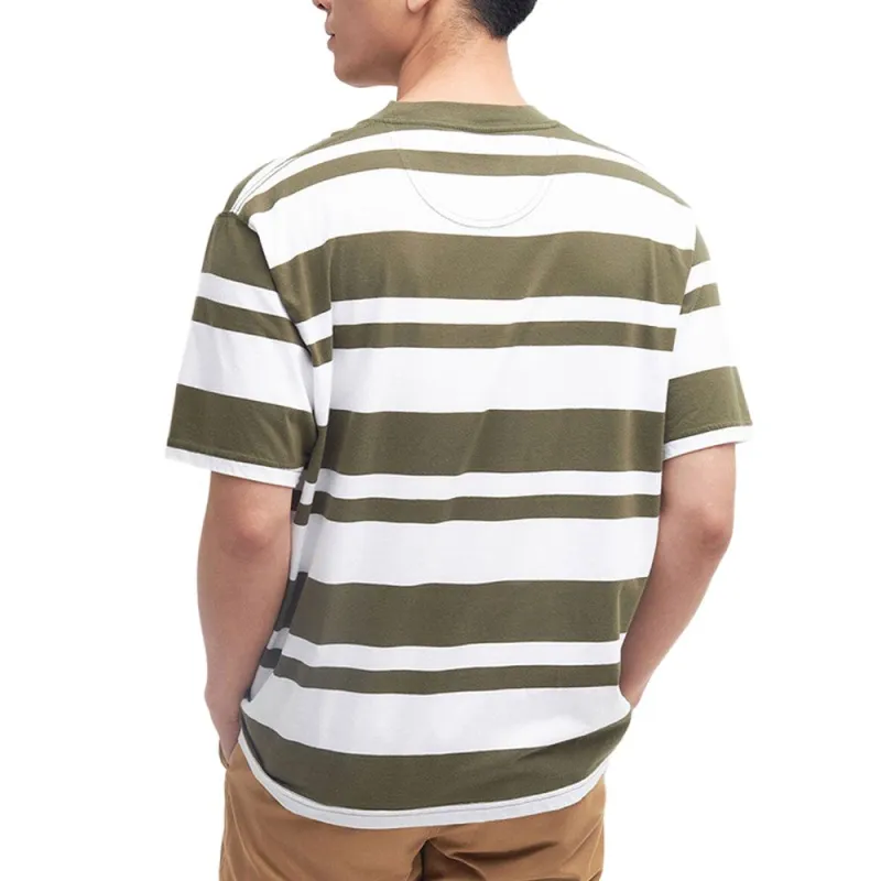 BARBOUR T Shirts Men Olive-2