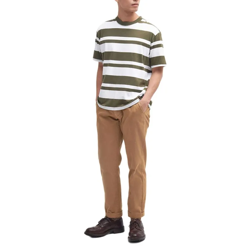 BARBOUR T Shirts Men Olive-3