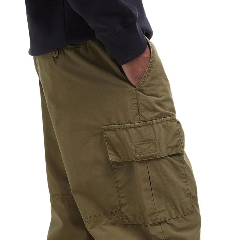 BARBOUR SS25 Casual Pants Men's Light Sage Green-5