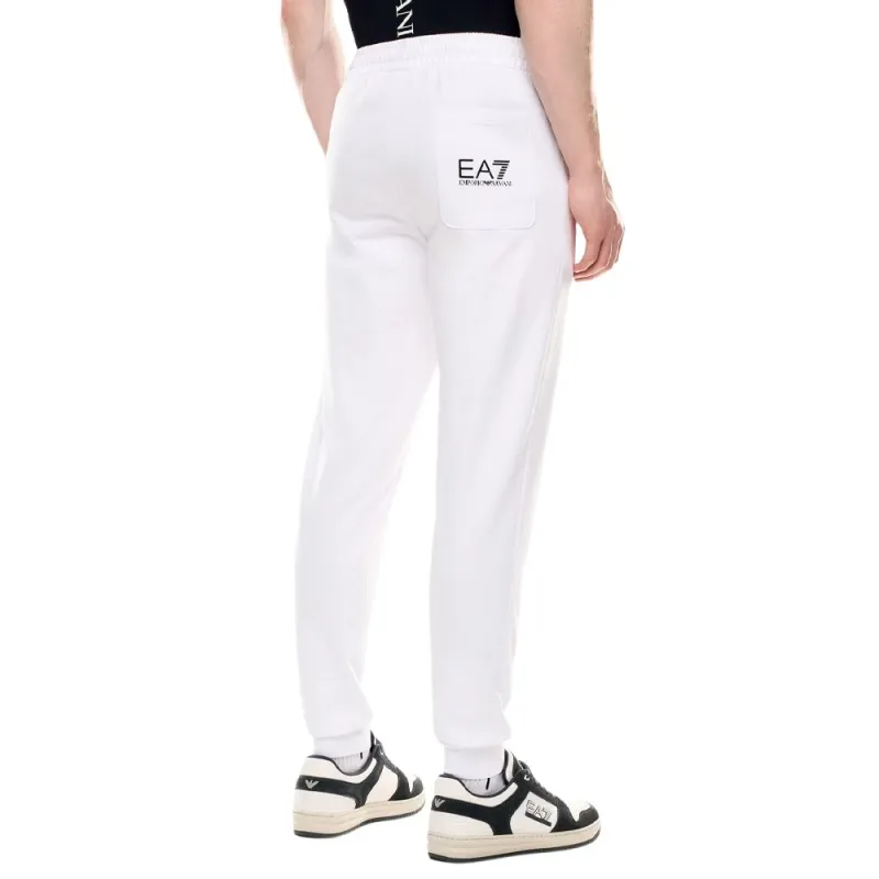 EMPORIO ARMANI EA7 Knitted Sweatpants Men's White-3