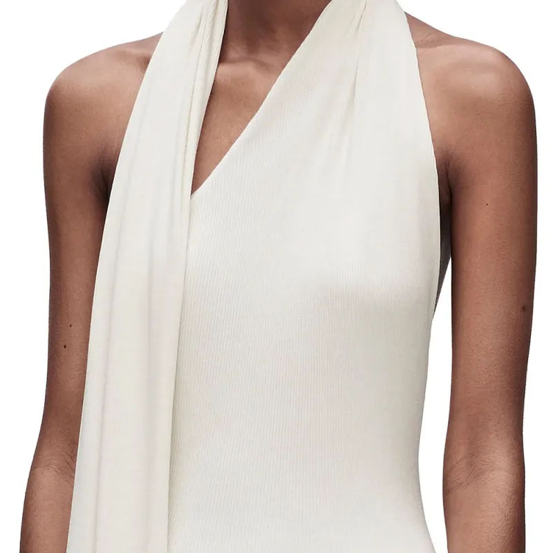 LOEWE Sleeveless Dresses Women's White-3