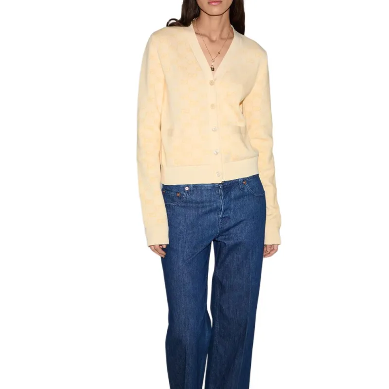 GUCCI Knitwear Women's Light Yellow-3