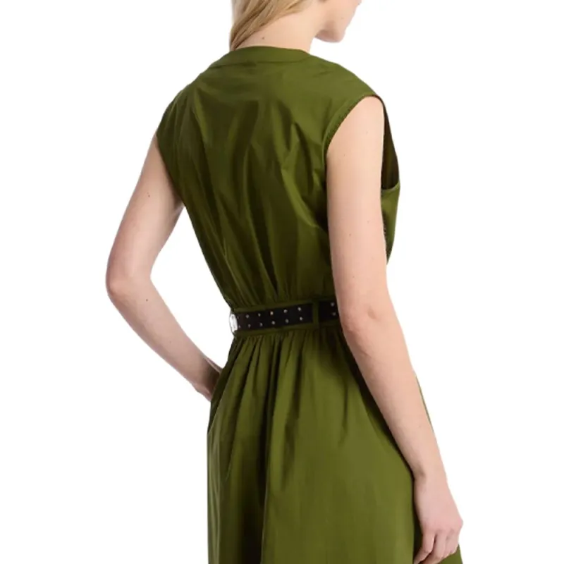 MICHAEL KORS Sleeveless Dress Women's Green-1