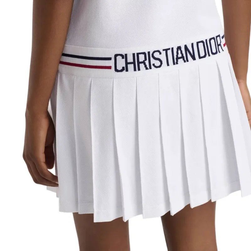 DIOR SS25 Short Sleeved Dress Women's White-4