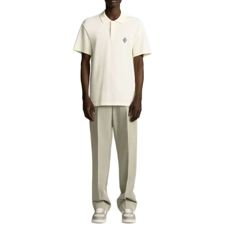 DIOR FW25 Polo Shirt Men's Gray White-2