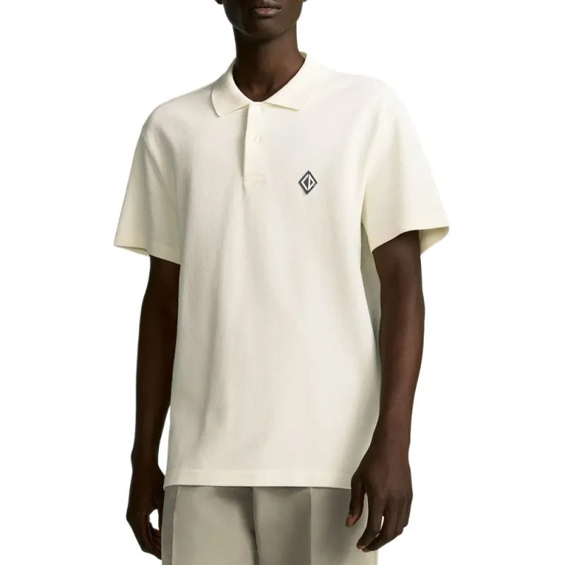 DIOR FW25 Polo Shirt Men's Gray White-4