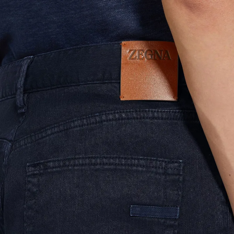 Ermenegildo Zegna Jeans Men Marine Blue-4