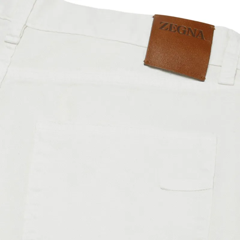 Ermenegildo Zegna Jeans Men White-1