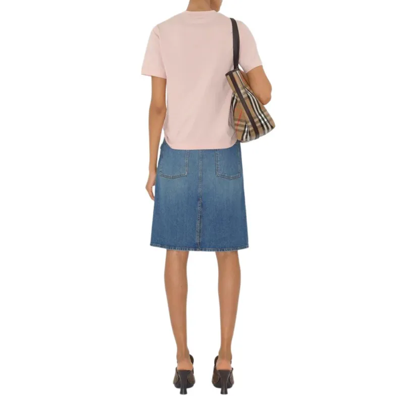 Burberry Equestrian Knight motif T shirt-2