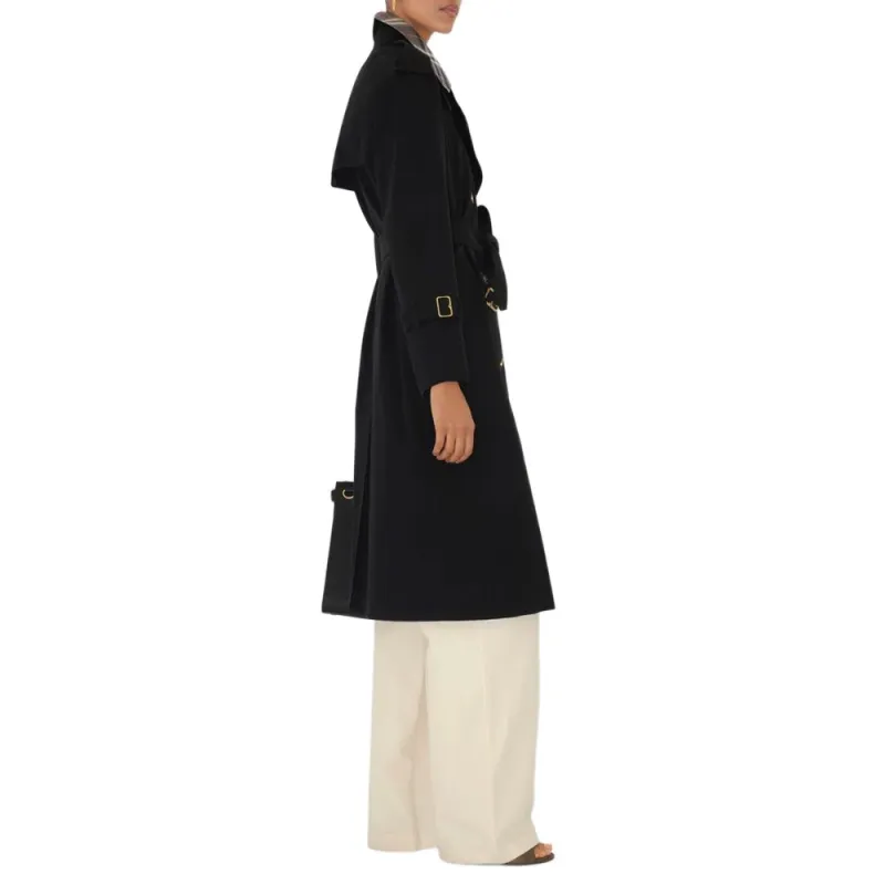 Burberry SS25 Trench Coat Women's Black-4