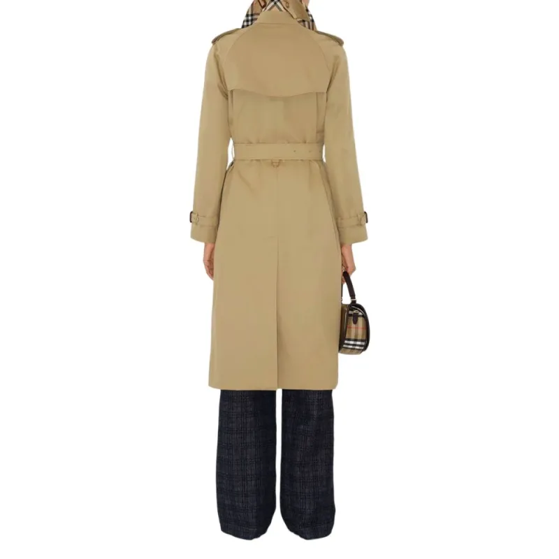 Burberry SS25 Trench Coat Women's Khaki-3
