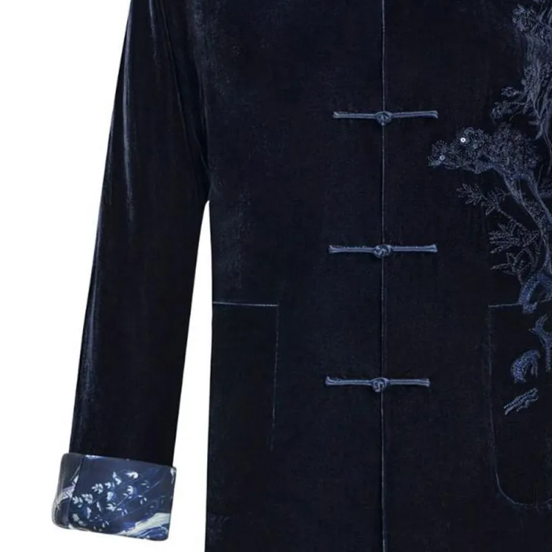Shanghai Tang Mandarin Embroidered design Jacket-4