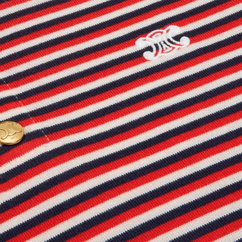 CELINE SS25 Regular T Shirt Women's Red-3
