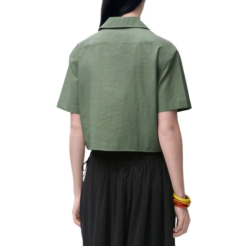 LOEWE Paula's Ibiza SS25 Shirt Women's Green-2