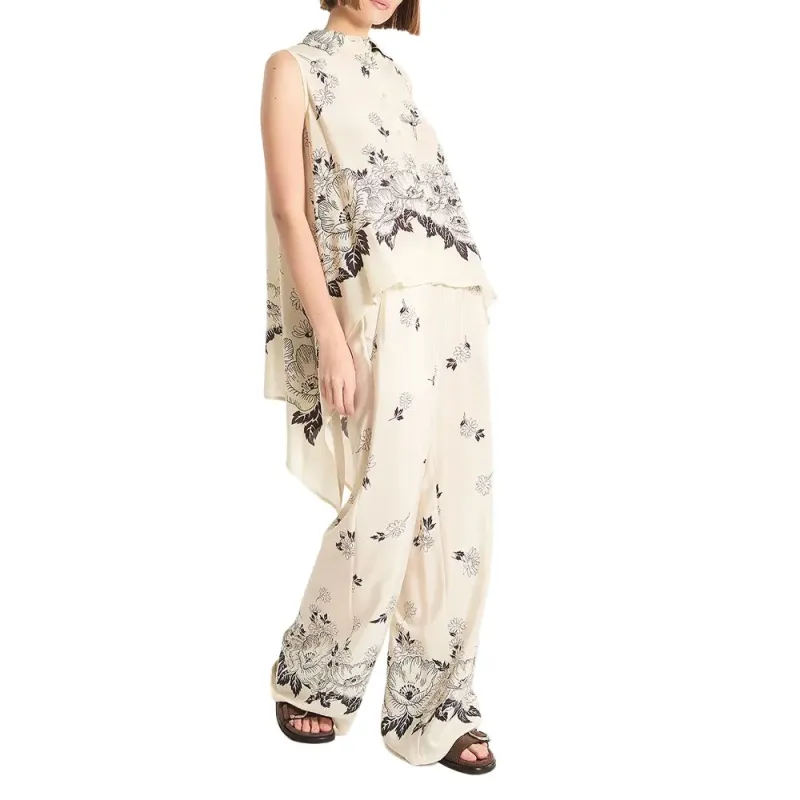 PAROSH Shirts Women's White-3