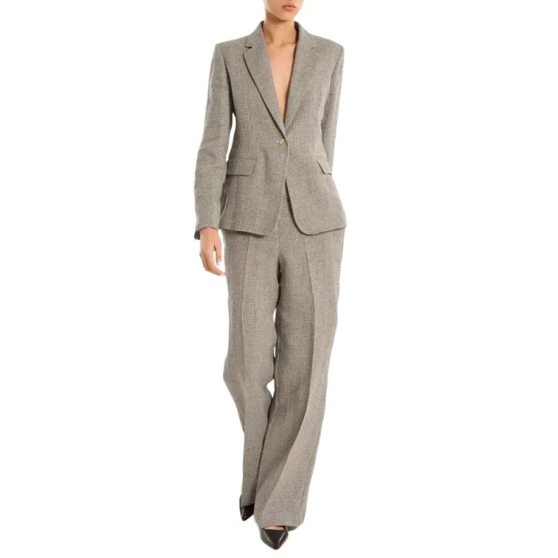 PAROSH Business Suit Coat Women's Gray-1