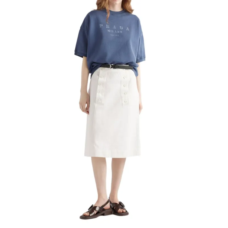 PRADA Sweatshirt Women's Marine Blue-1