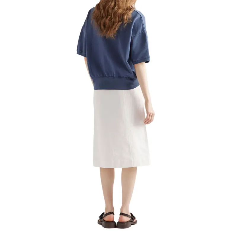 PRADA Sweatshirt Women's Marine Blue-3