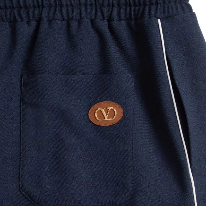 Valentino Vlogo Signature patch Track Pants-5