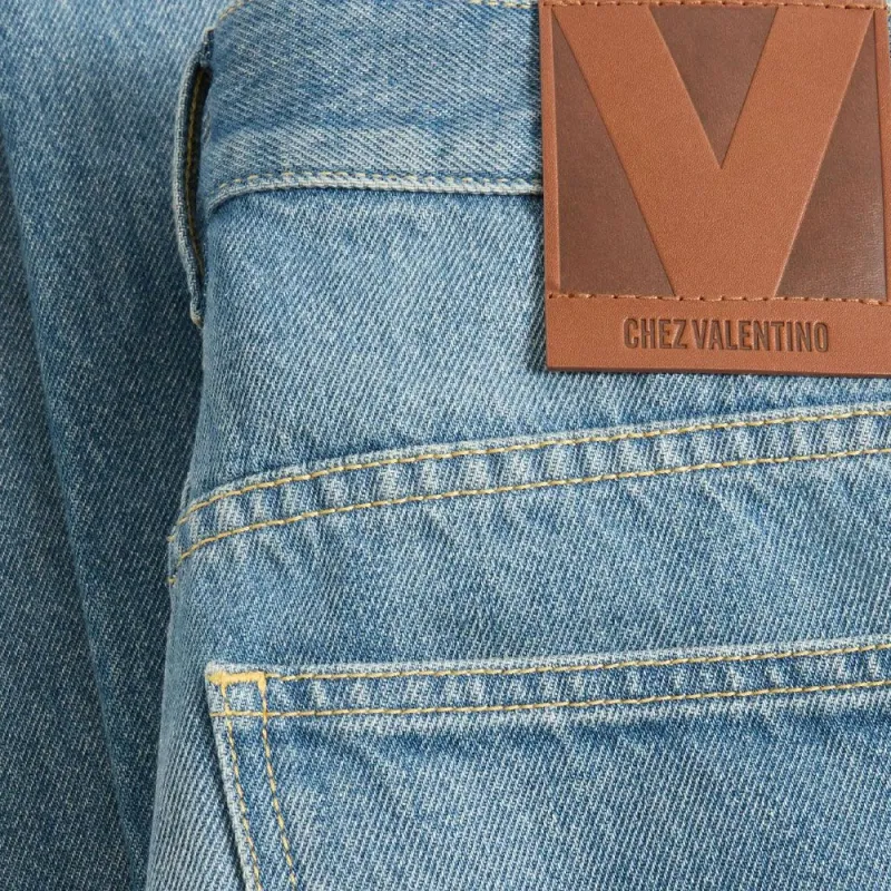 Valentino Cotton Jeans-2