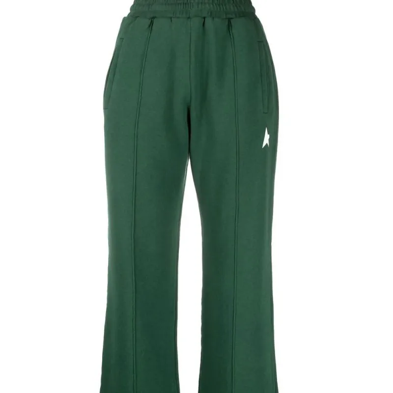 Golden Goose Embroidered-logo Straight-leg Track Pants-4