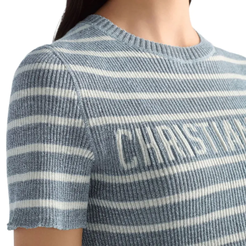 DIOR Dioriviera FW25 Knitwear Women's Denim Blue-5