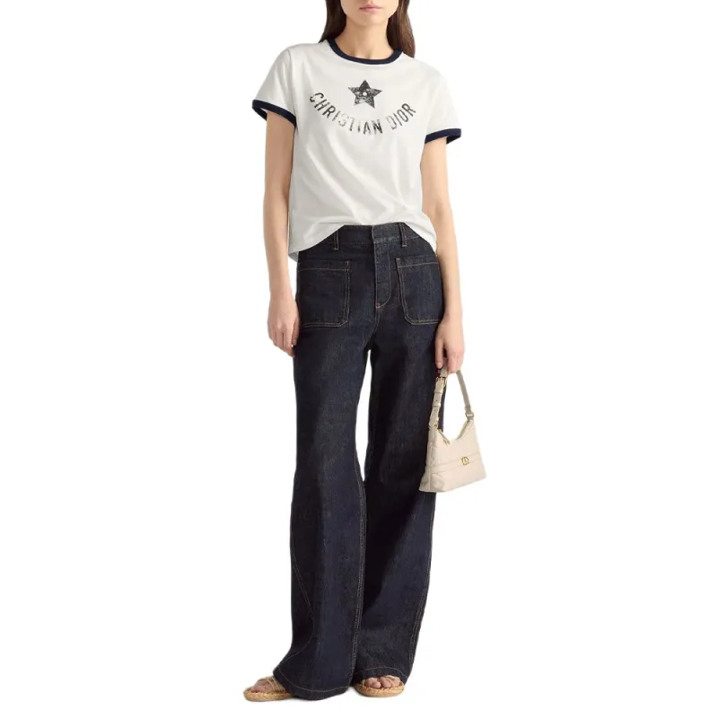 DIOR Dioriviera Regular T Shirt Women's White-2
