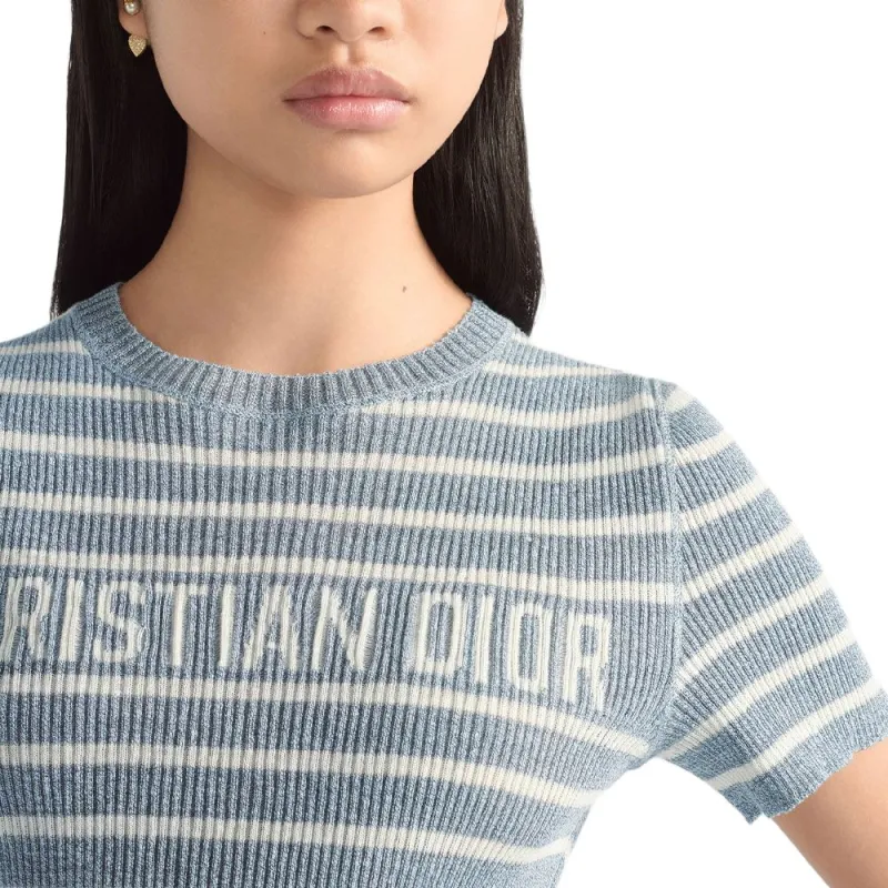 DIOR Dioriviera FW25 Knitwear Women's Denim Blue-3