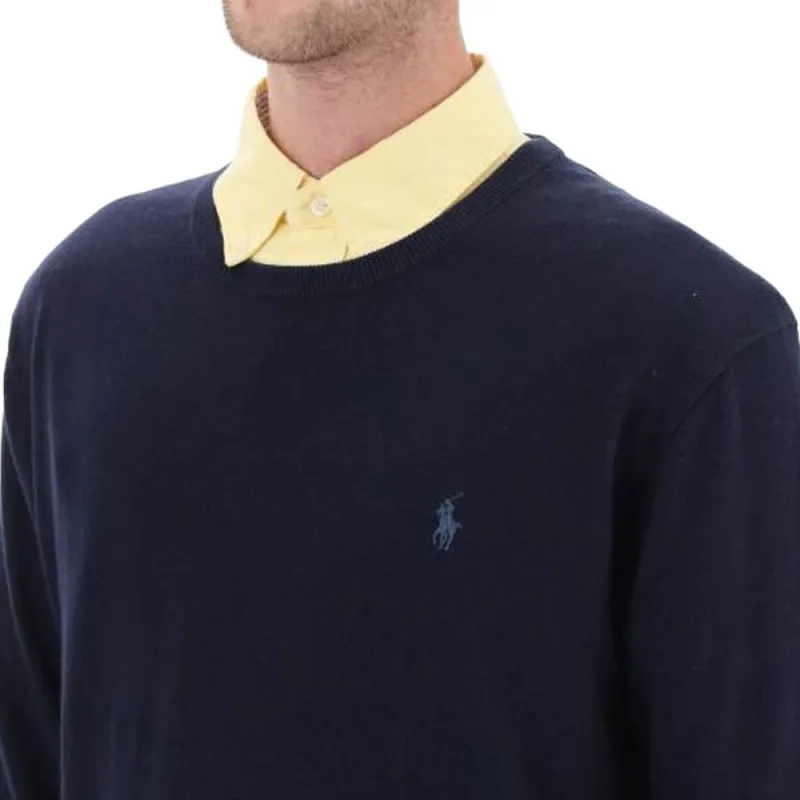 Polo Ralph Lauren Sweaters Men Marine Blue-3