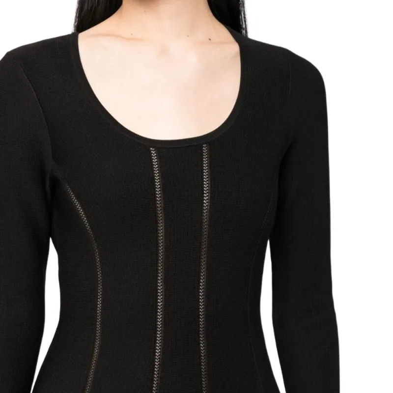 Zimmermann Luminosity Knitted Minidress-4