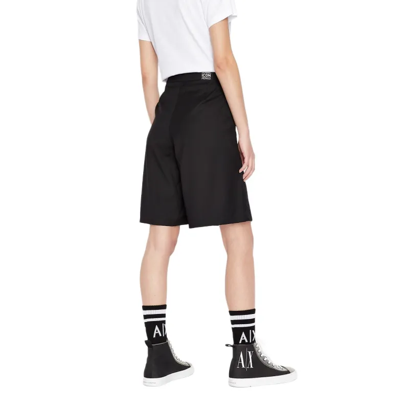 ARMANI EXCHANGEAE Icon Casual Shorts Women's Black-2