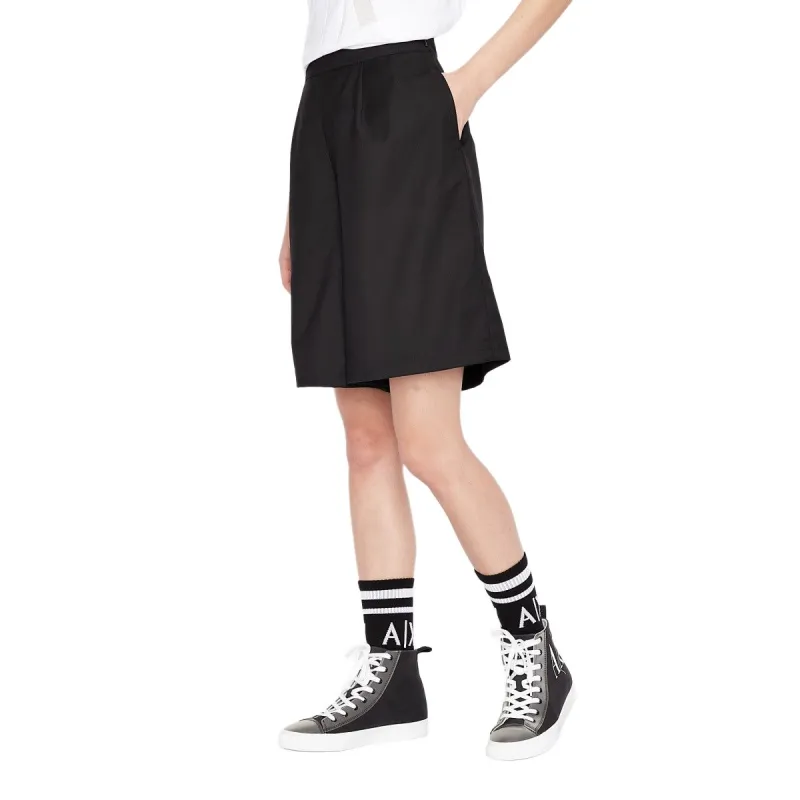 ARMANI EXCHANGEAE Icon Casual Shorts Women's Black-3