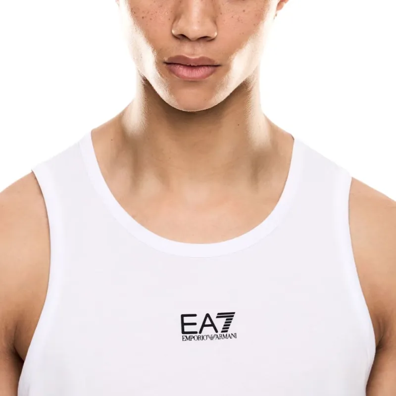 EMPORIO ARMANI EA7 Tank Top Men's White-4