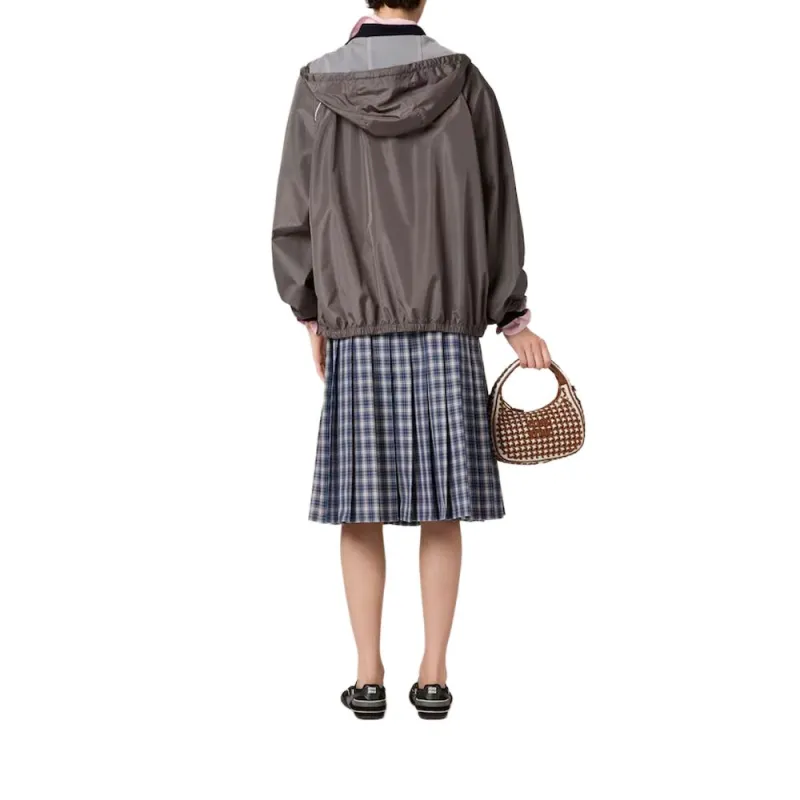 MIU MIU Zip up Bomber Jacket-3