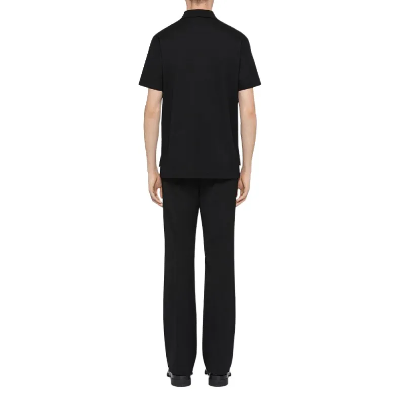 Givenchy Logo Embroidered Short Sleeved Polo Shirt-2