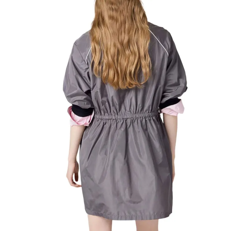 MIU MIU SS25 Short Sleeved Dress Women's Silver Gray-2
