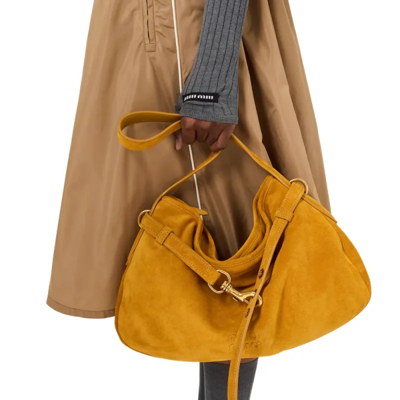 MIU MIU SS25 Sleeveless Dress Women's Brown-5