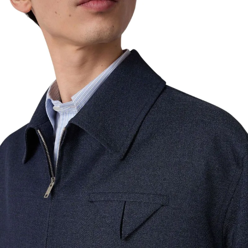 Bottega Veneta SS25 Jackets & Coats Men's Dark Indigo-4
