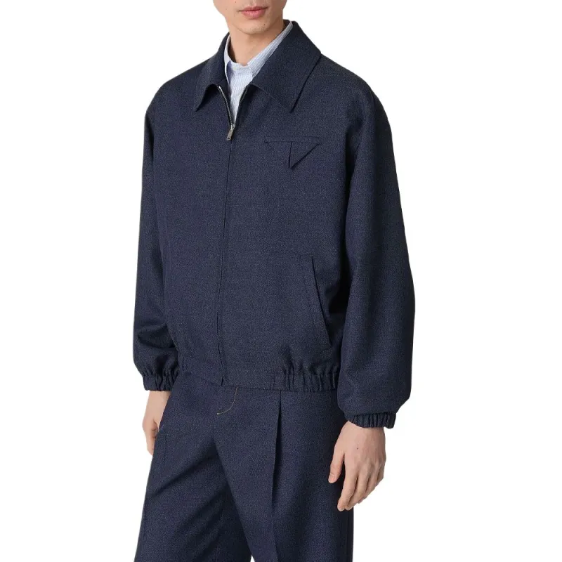 Bottega Veneta SS25 Jackets & Coats Men's Dark Indigo-3