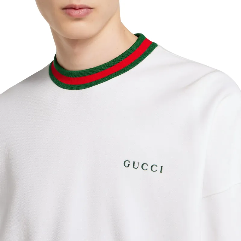 GUCCI Sweatshirts Men White-4