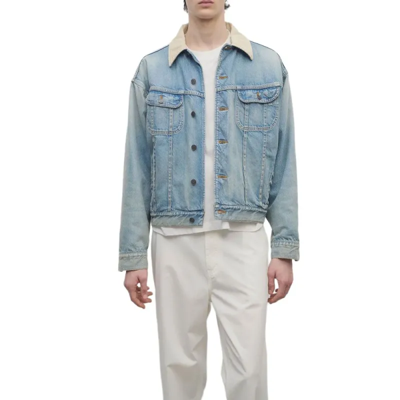 THE ROW Denim Jacket Men's Light Indigo-2