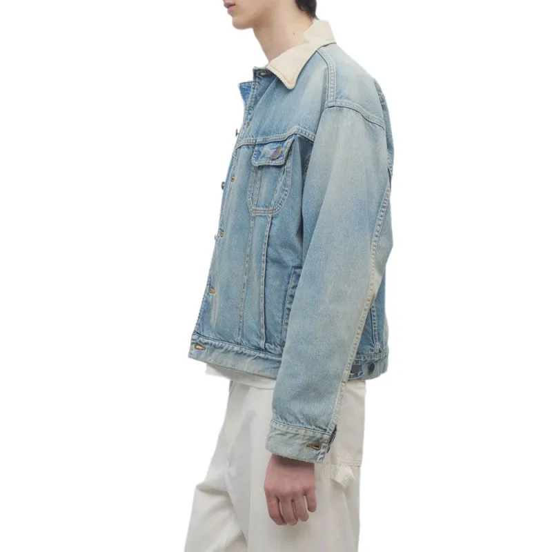 THE ROW Denim Jacket Men's Light Indigo-4